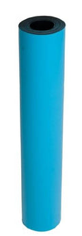 Blue High Temperature Rubber Mat Roll 2 5 Wide x 20 Long 0 08 Thick Z4697