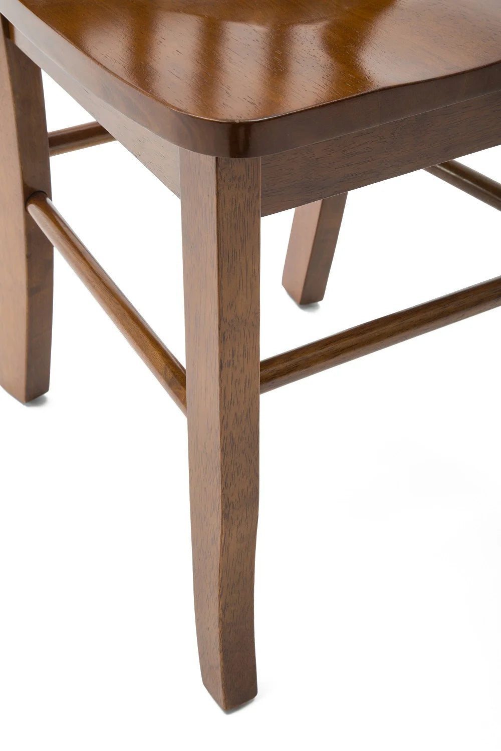 Walnut Wood Dining Side Chairs Set of 2 T930