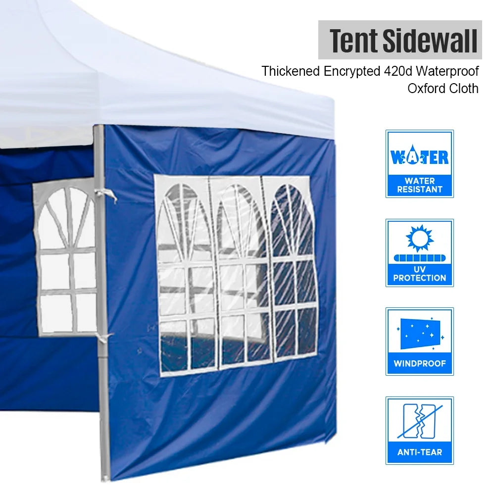 Tent Sidewall Waterproof UV Resistant Curtain K2677