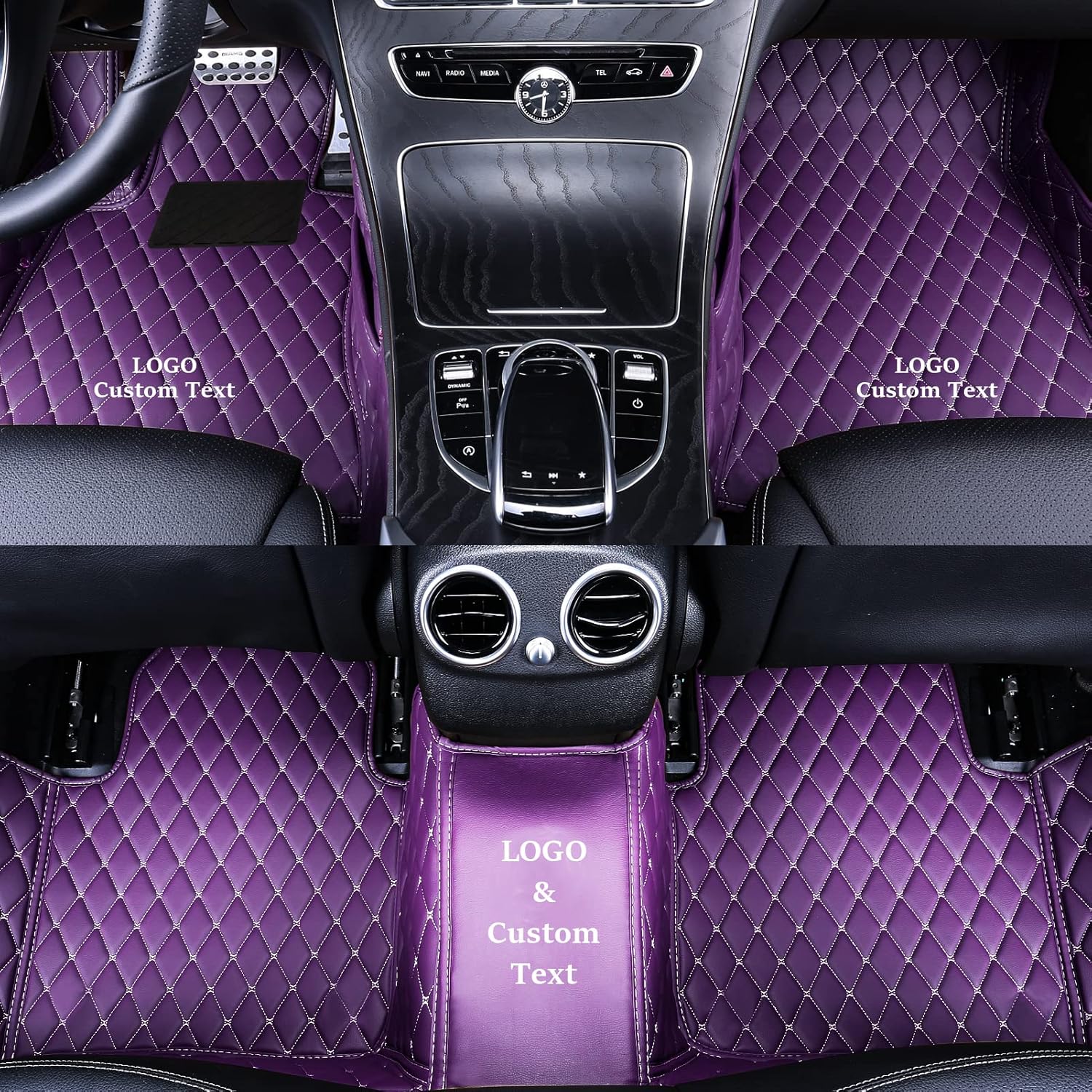 RED Custom Car Floor Mats J88291
