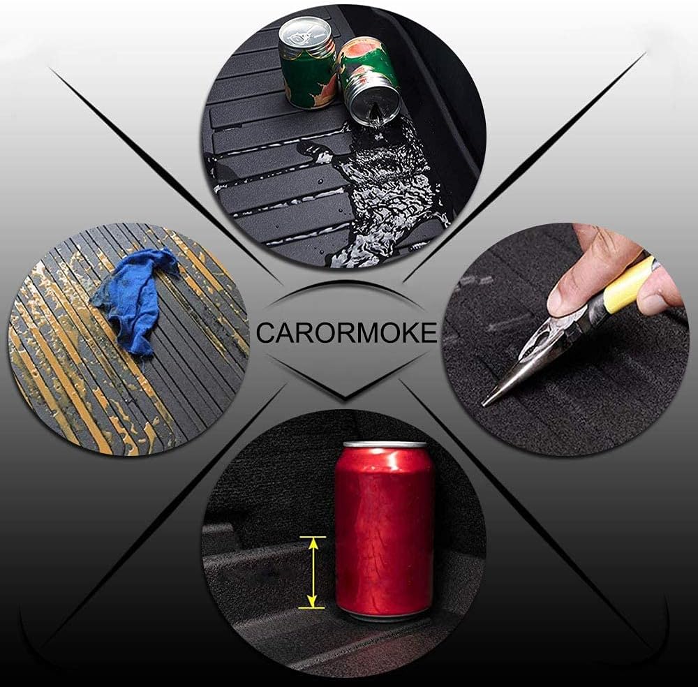 Black Cargo Liner Trunk Mat Cargo Tray Y680