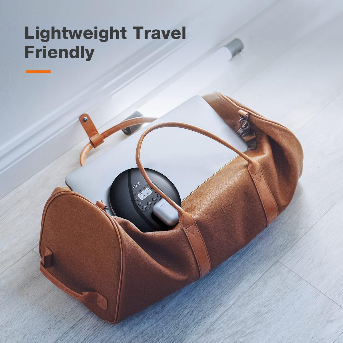 Bluetooth Portable CD Player with Stereo Headphones W673