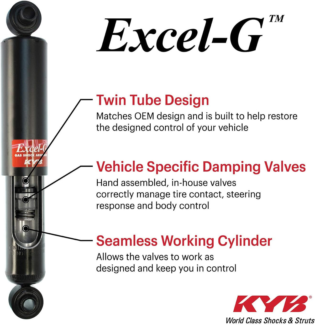 Gas Shock, Black, Silver, Pack of 2 R312