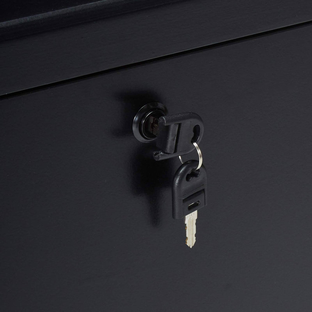 Black Lateral File Cabinet A231