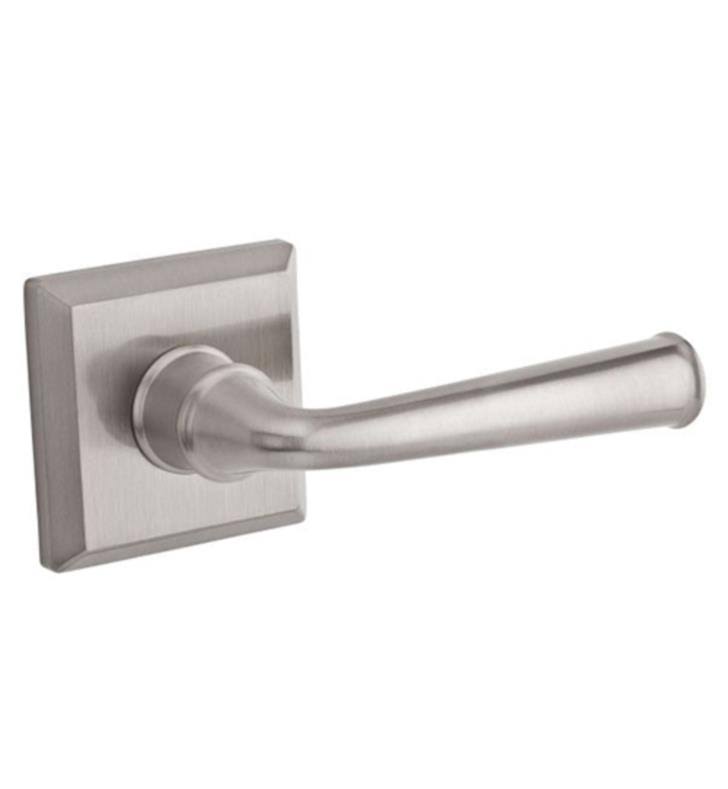 Federal Passage Door Lever with Square Rose N82072