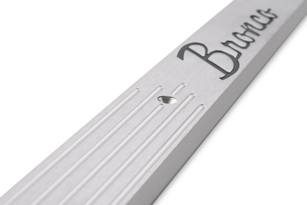 Door Sill Plates with Bronco Logo Billet Aluminum Pair Z900