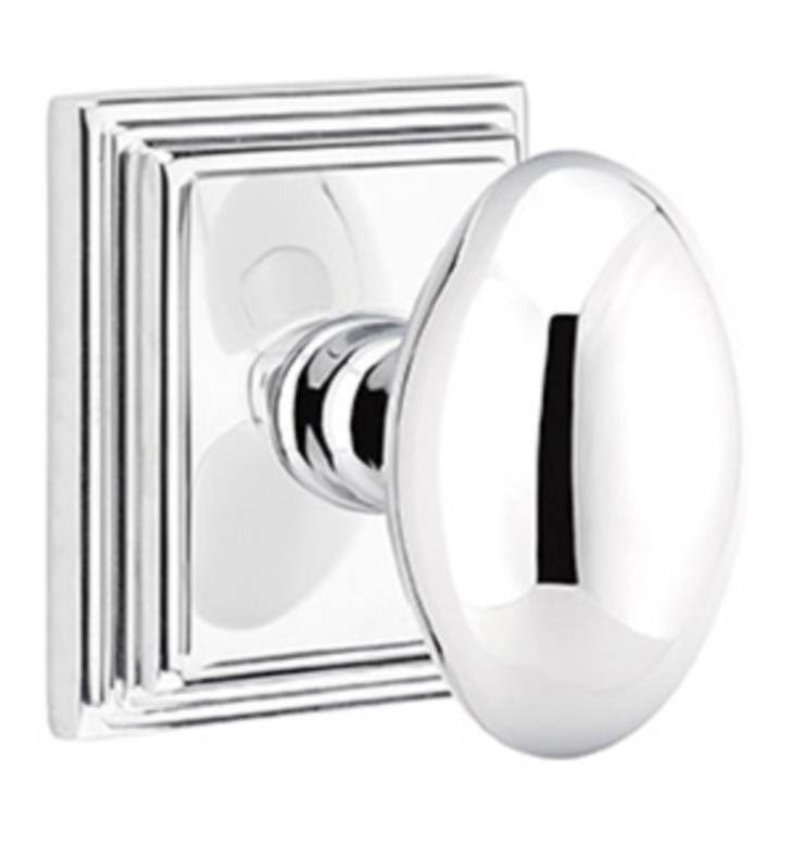 Crystal Knob with Rose Emtek R444
