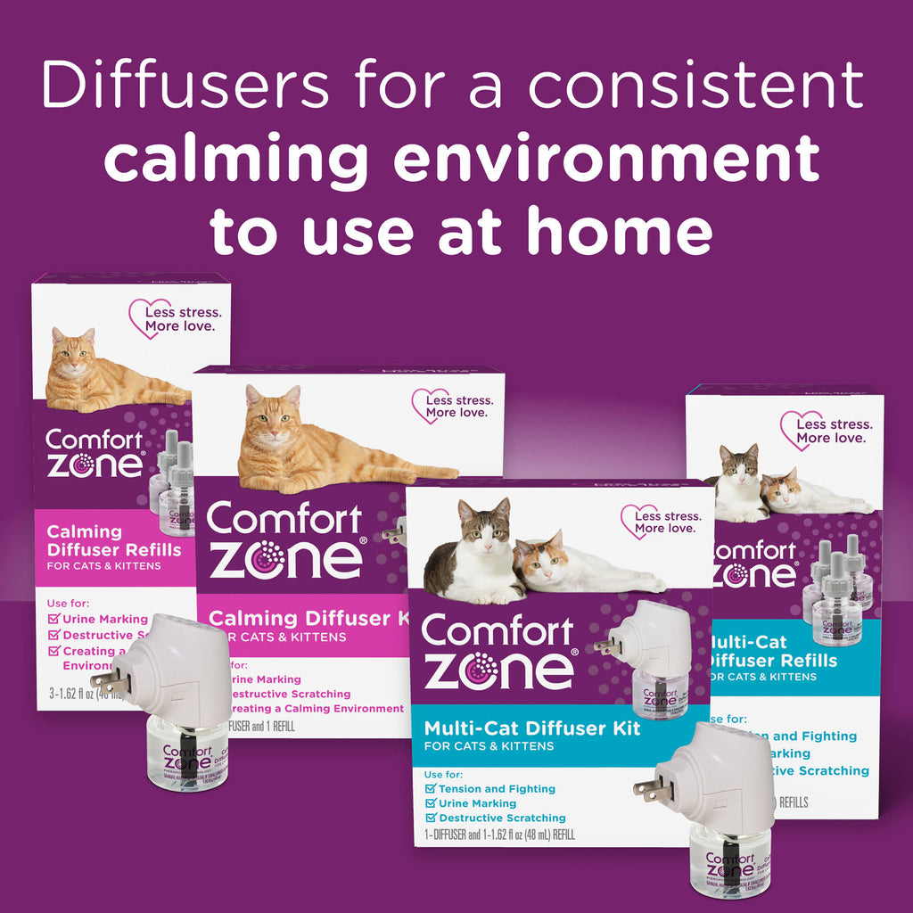 Comfort Zone Cat Multicat Diffuser Refill 6 Pack P71297