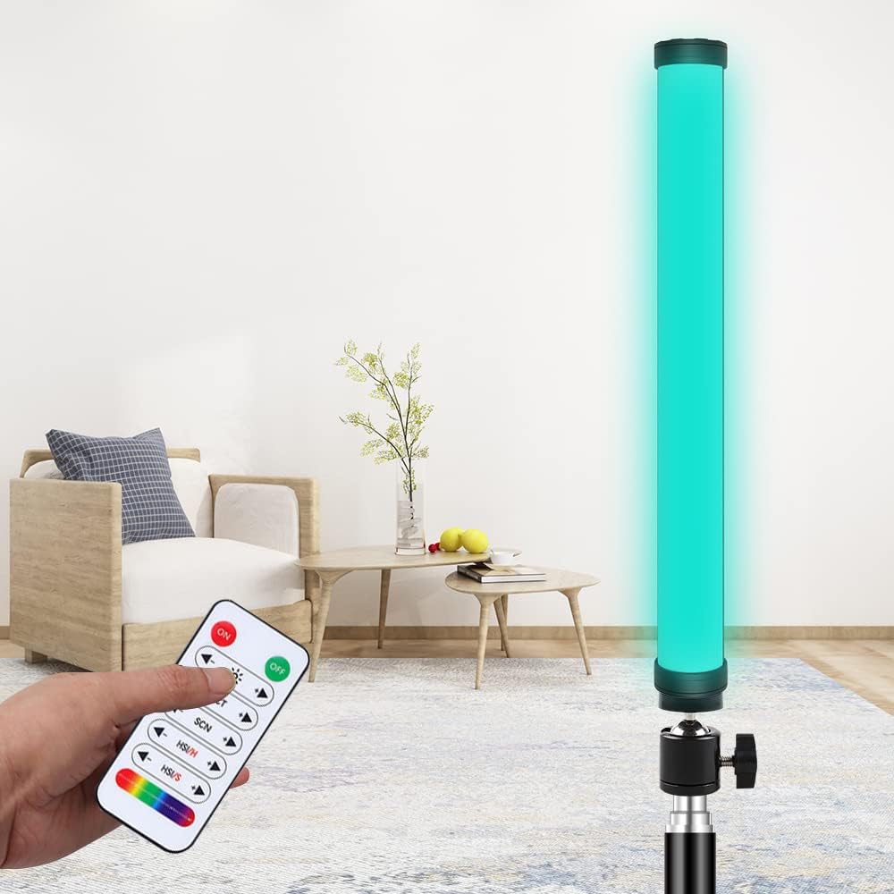 RGB LED Video Light Wand with Tripod Stand F840123
