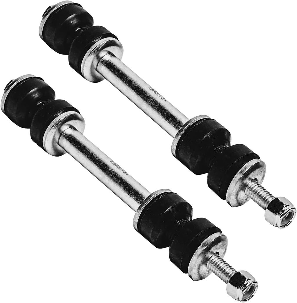 Front Upper Control Arms with Ball Joints Tie Rods Sway Bars 10pc Set V244