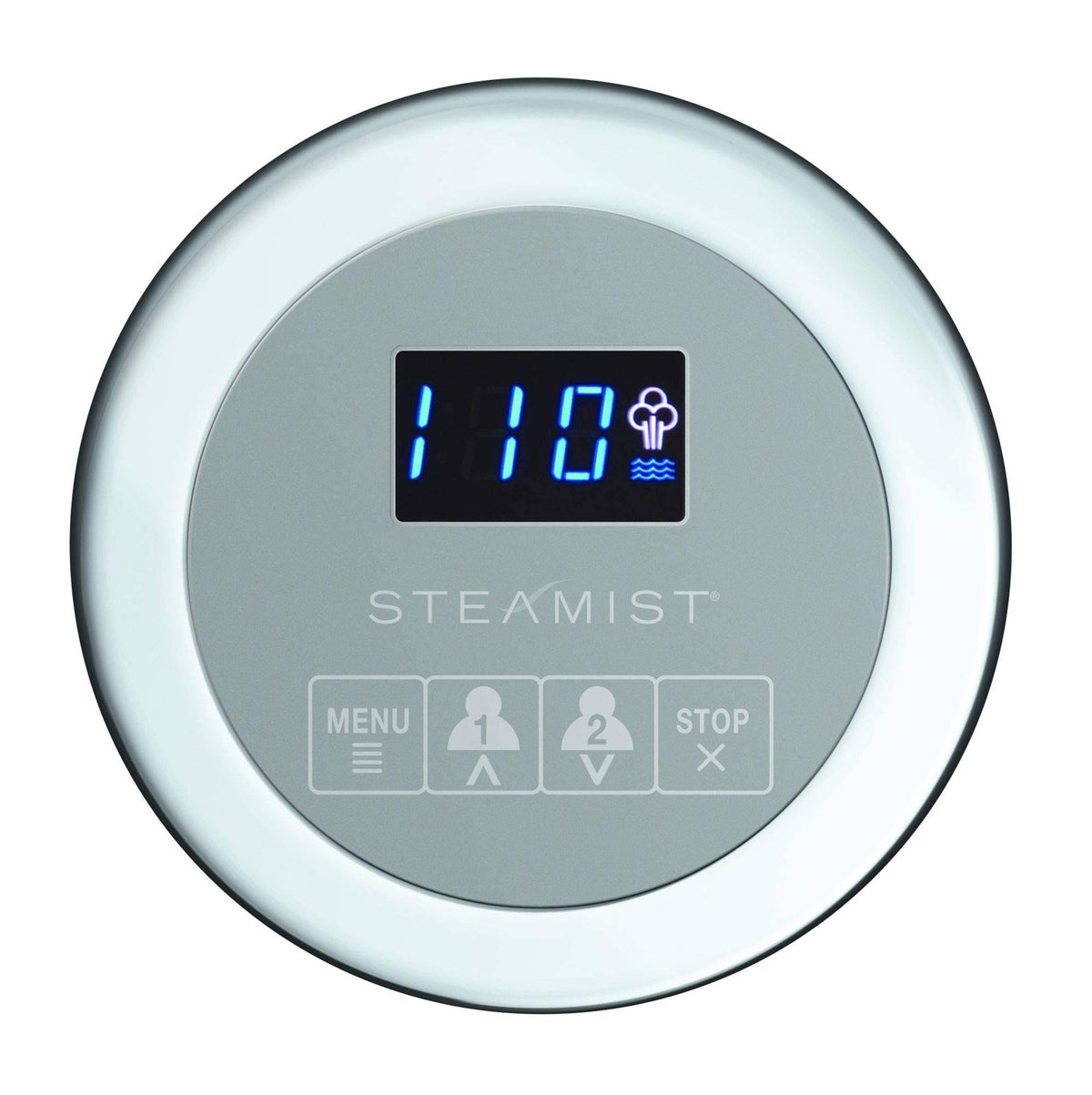 Digital Control Round Chrome Q71771