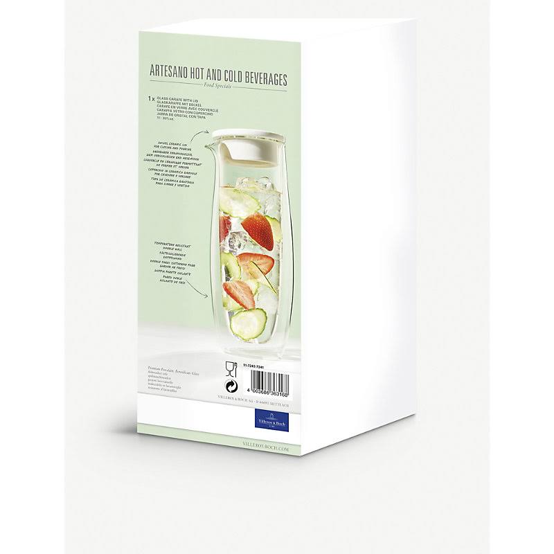 Glass Carafe with Lid S152370