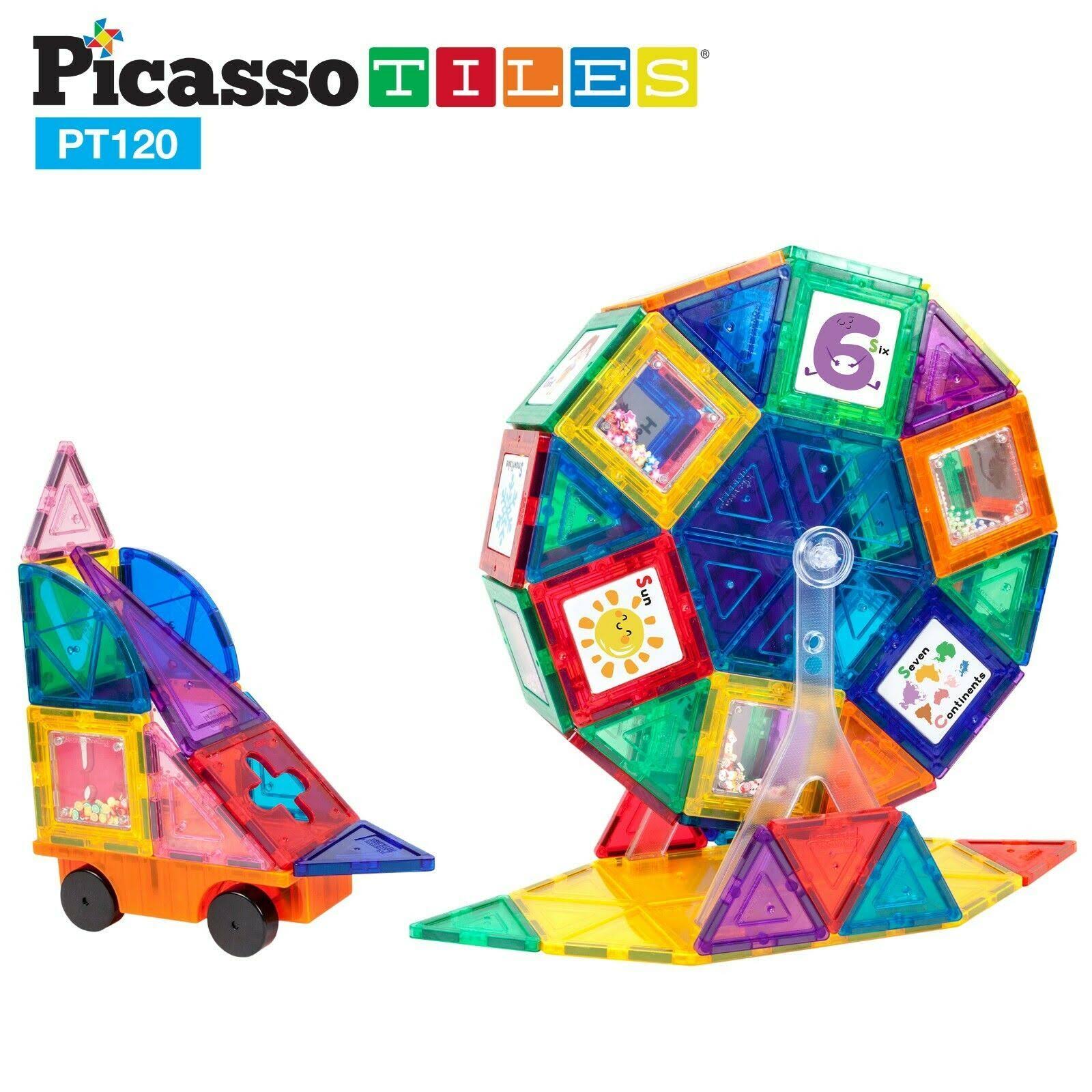 120-Piece 3D Magnetic Building Block Set J509