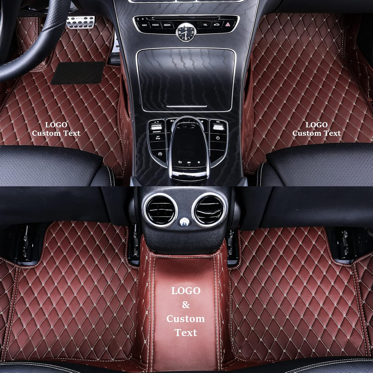 RED Custom Car Floor Mats J88291
