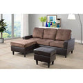 Reversible Sectional with Ottoman W60553