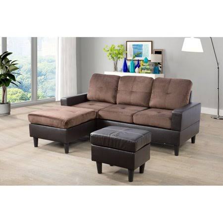 Reversible Sectional with Ottoman W60553