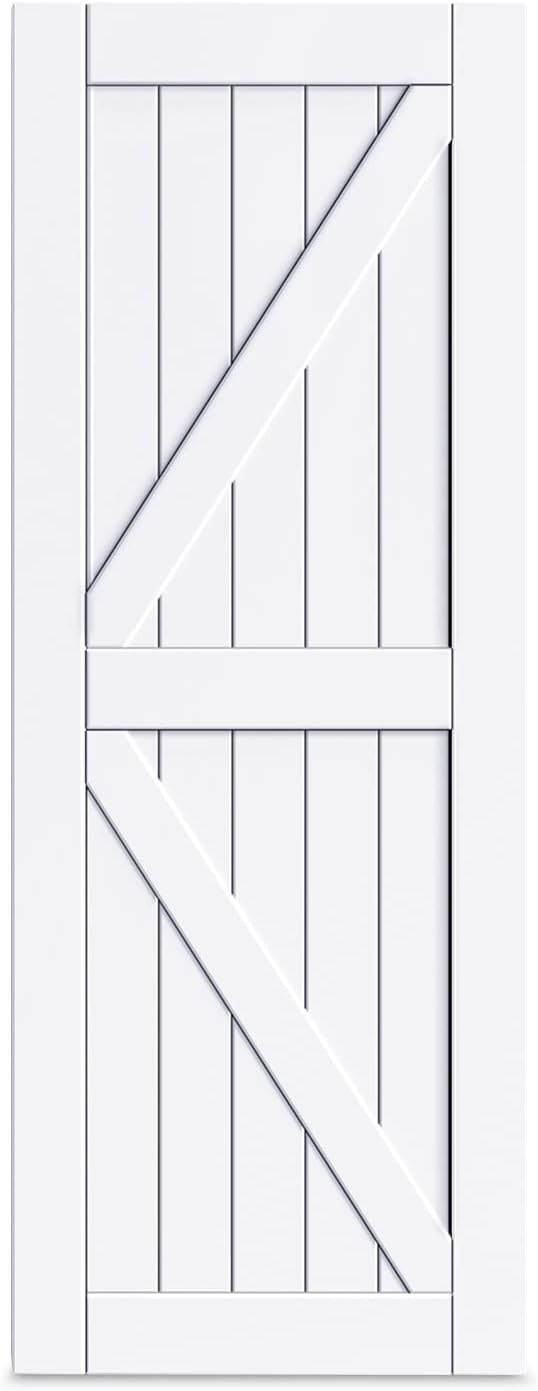 White Barn Door Slab P9892