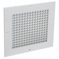 Eggcrate Return Grille, Surface Mount, 8 x 8, White, PK5 M992