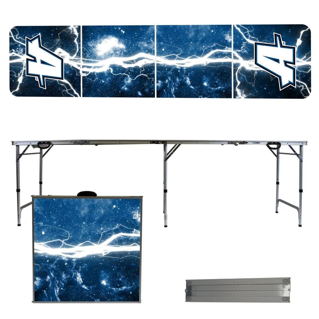 8 Foot Portable Folding Tailgate Table Z2345