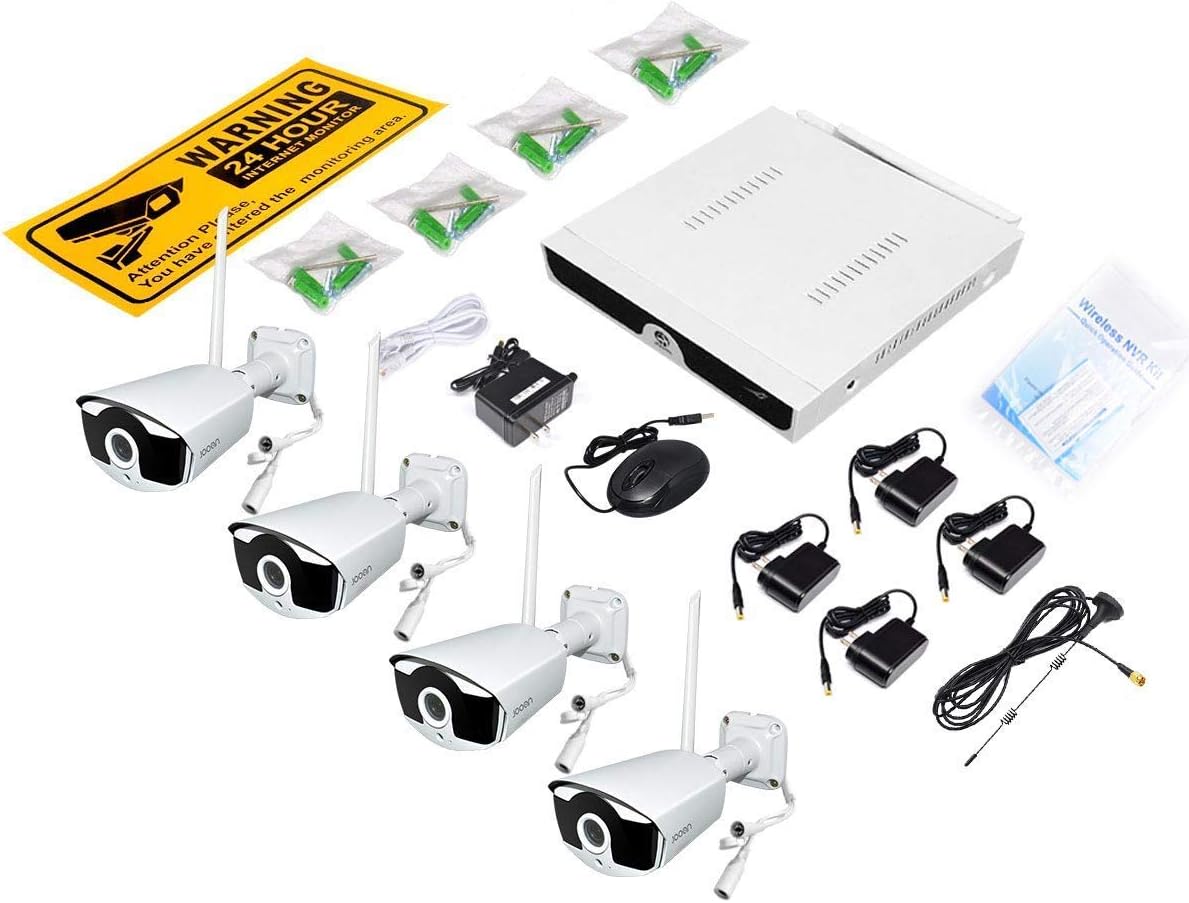 3MP Wireless Security Camera System with Audio Y949