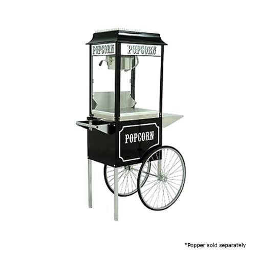 Small Popcorn Cart for 4-Ounce Poppers (Black / Chrome) Z2950