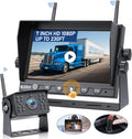 7 Inch Wireless Backup Camera HD 1080P DVR Rear View Observation System T2739