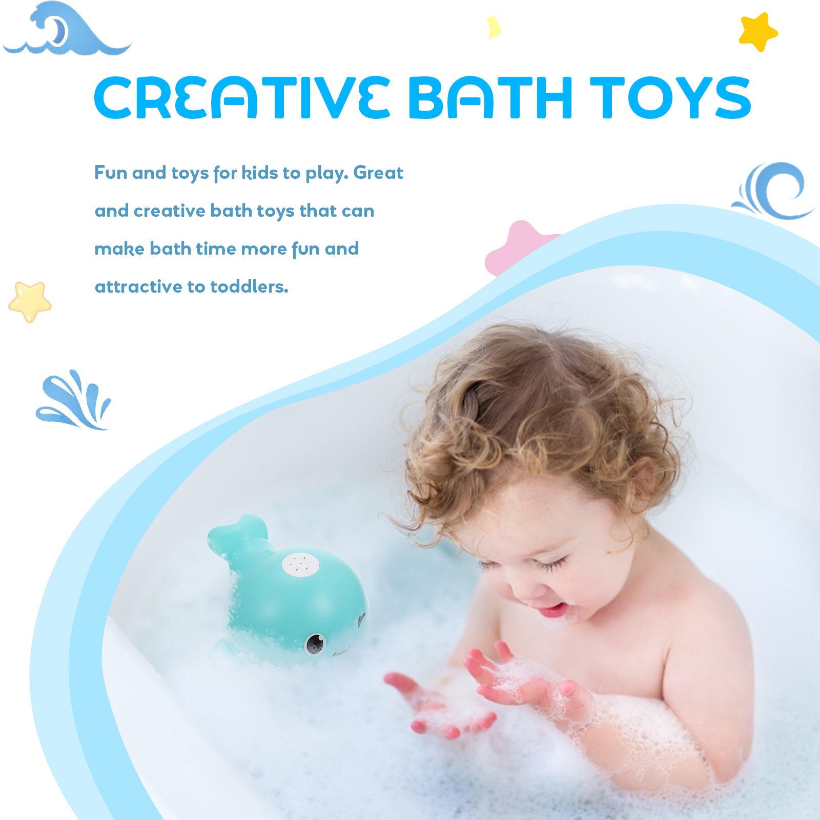 Automatic Sensing Water Toy Spray Bath Toys Z584136