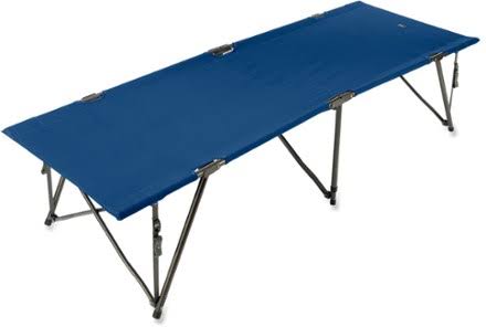 Blue Camp Folding Cot H1771