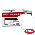 White 120lb Smooth Cover Paper, 600 Sheets / 4 Ream Case G853