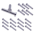 80Pack 1/8 T316 Stainless Steel Cable Railing Kit Hardware Terminal End Fitting D882
