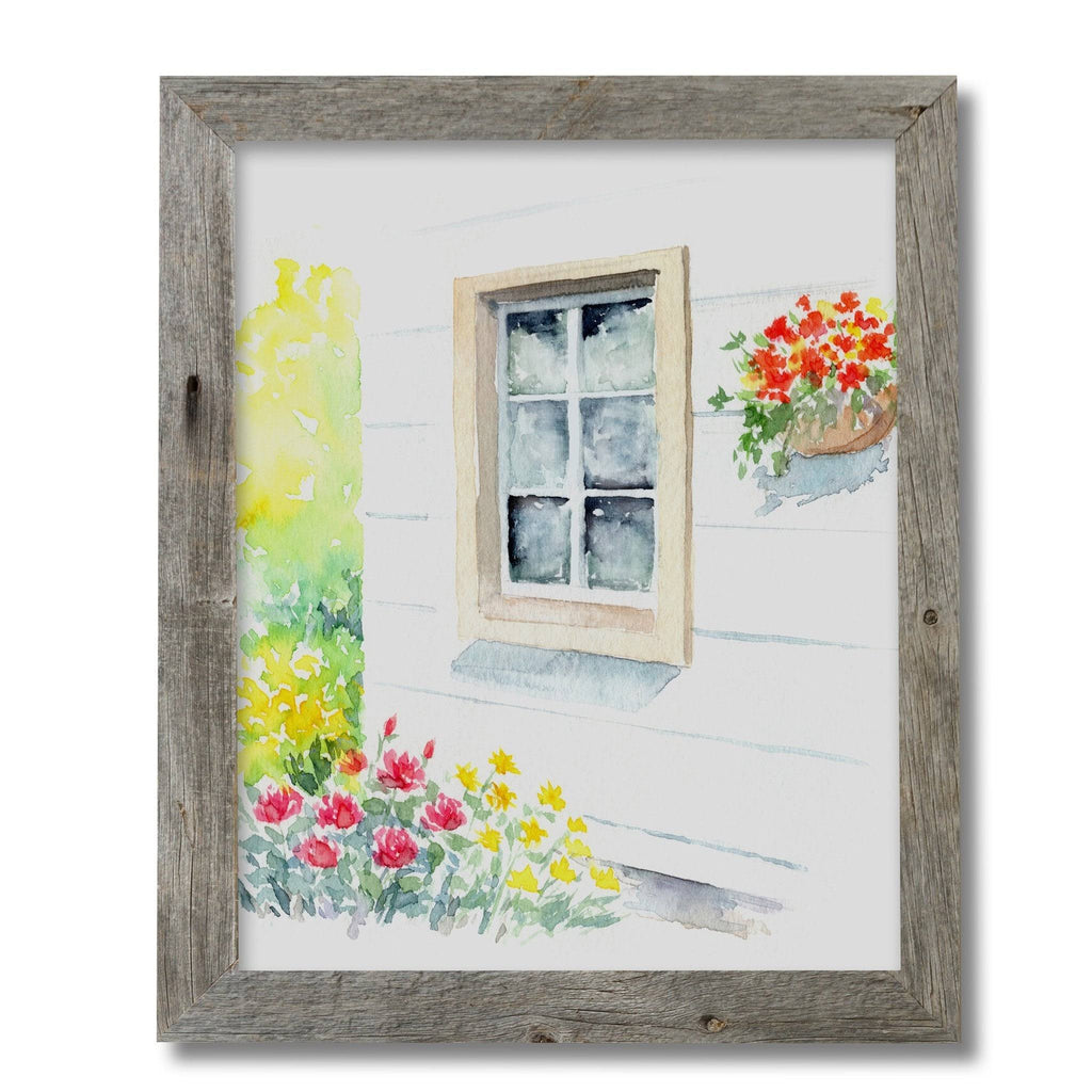 Weathered Grey Reclaimed Wood Frame G129