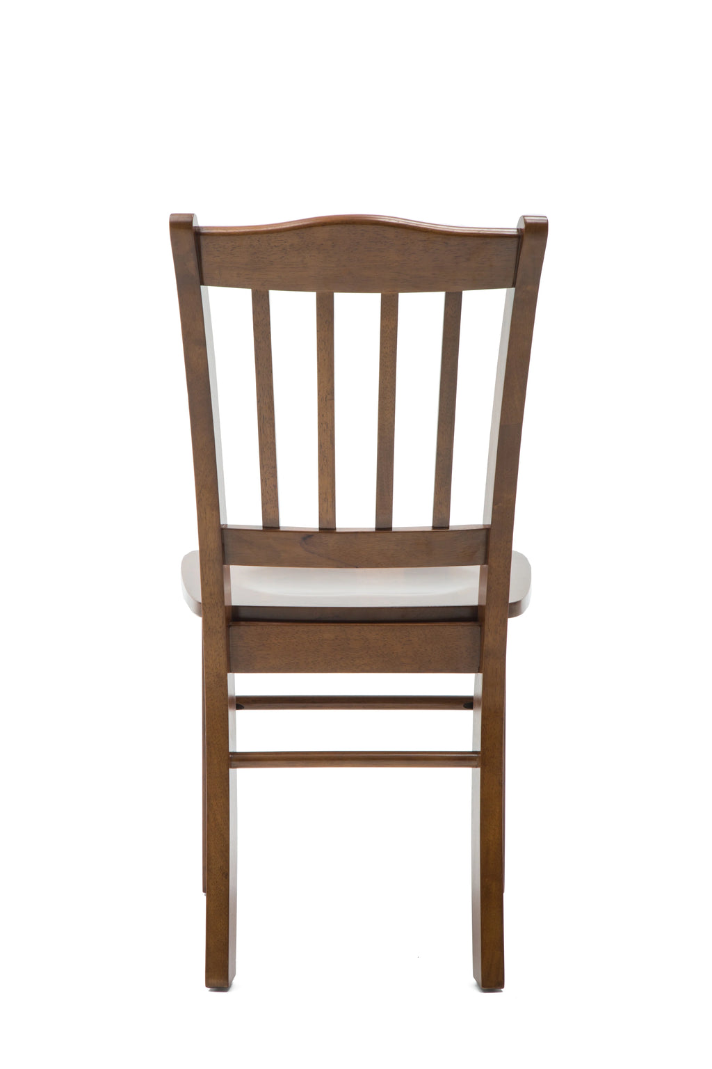Walnut Wood Dining Side Chairs Set of 2 T930
