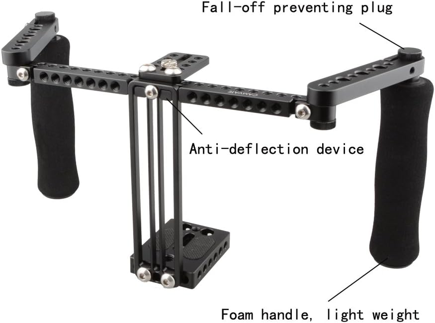 Monitor Cage with Adjustable Handles for 5 inch and 7 inch LCD Monitors Pack of 2 T6971