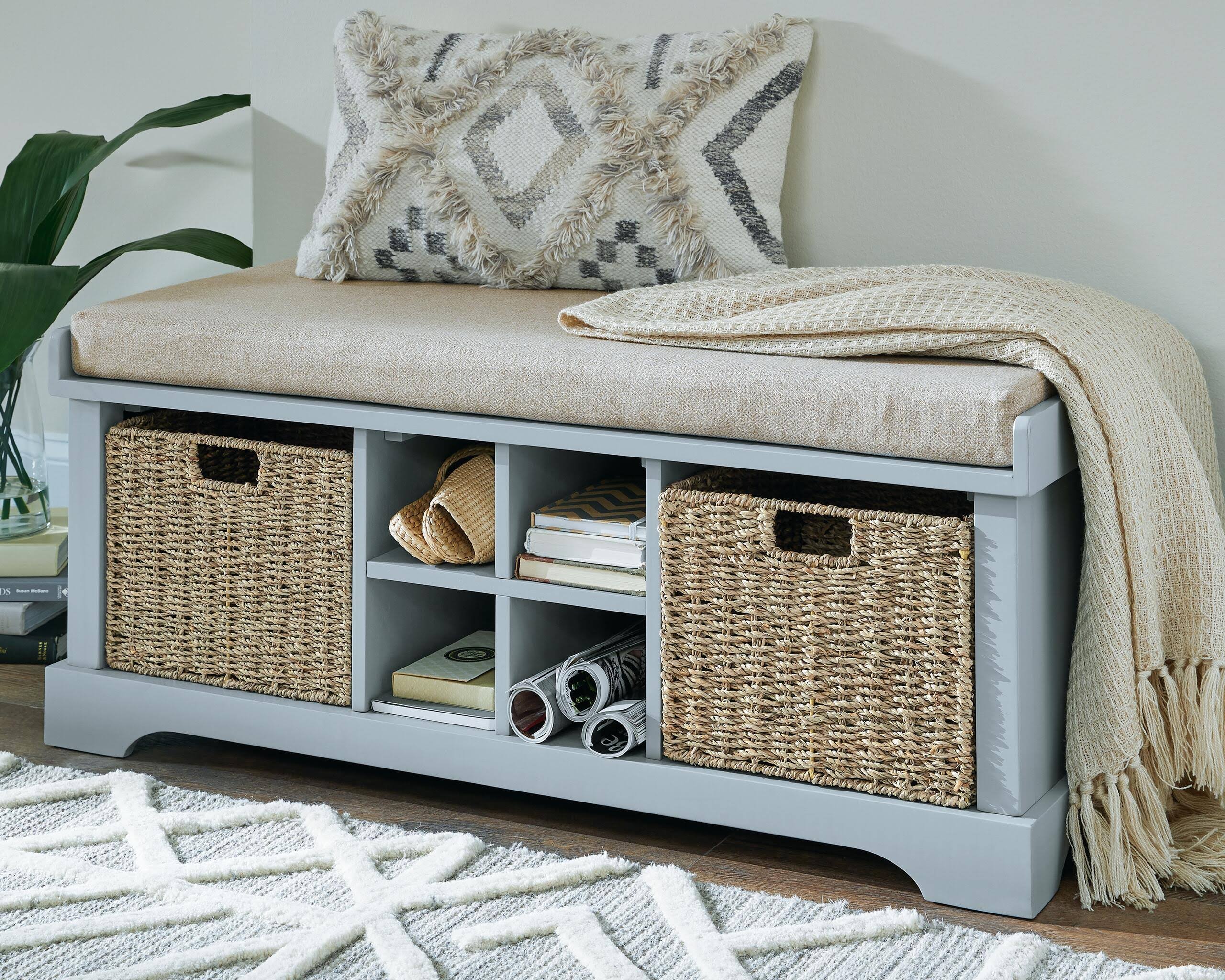 Storage Bench (Gray) N341884