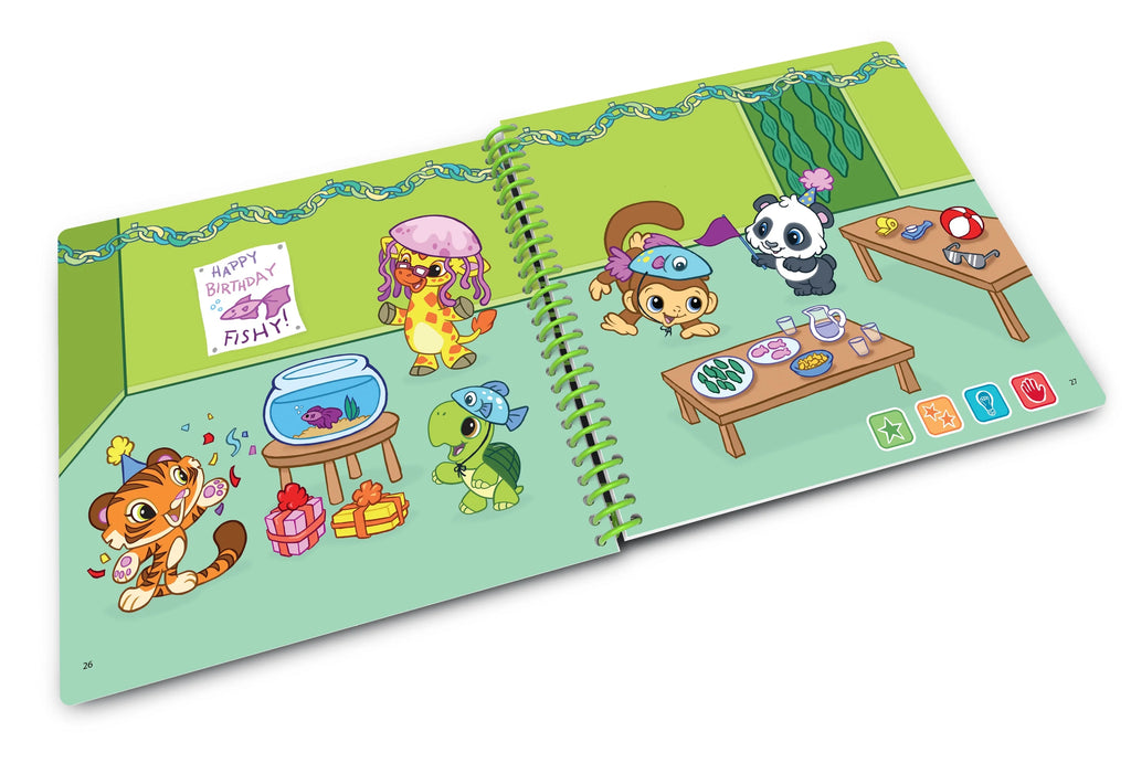 Preschool Daily Routines Activity Learning Book F8387