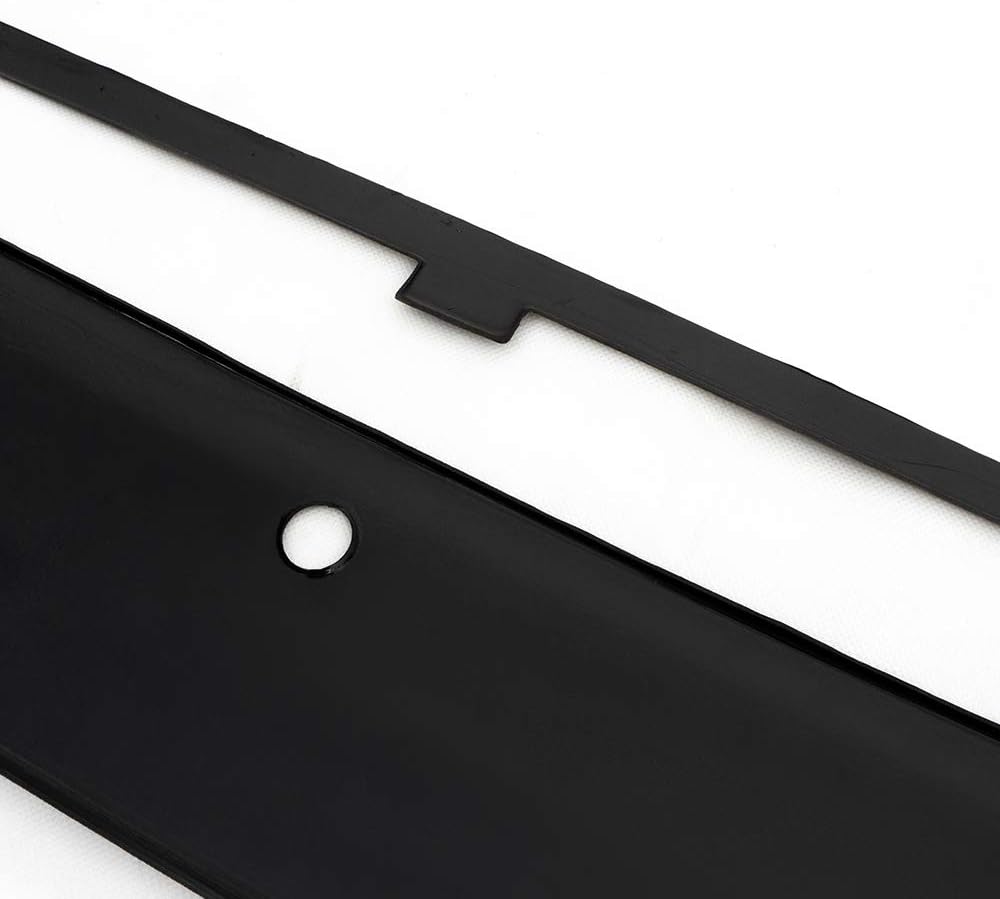 Front Dash Defrost Vent Grille Cover Cap Bezel Brown Pack of 2 Q31840