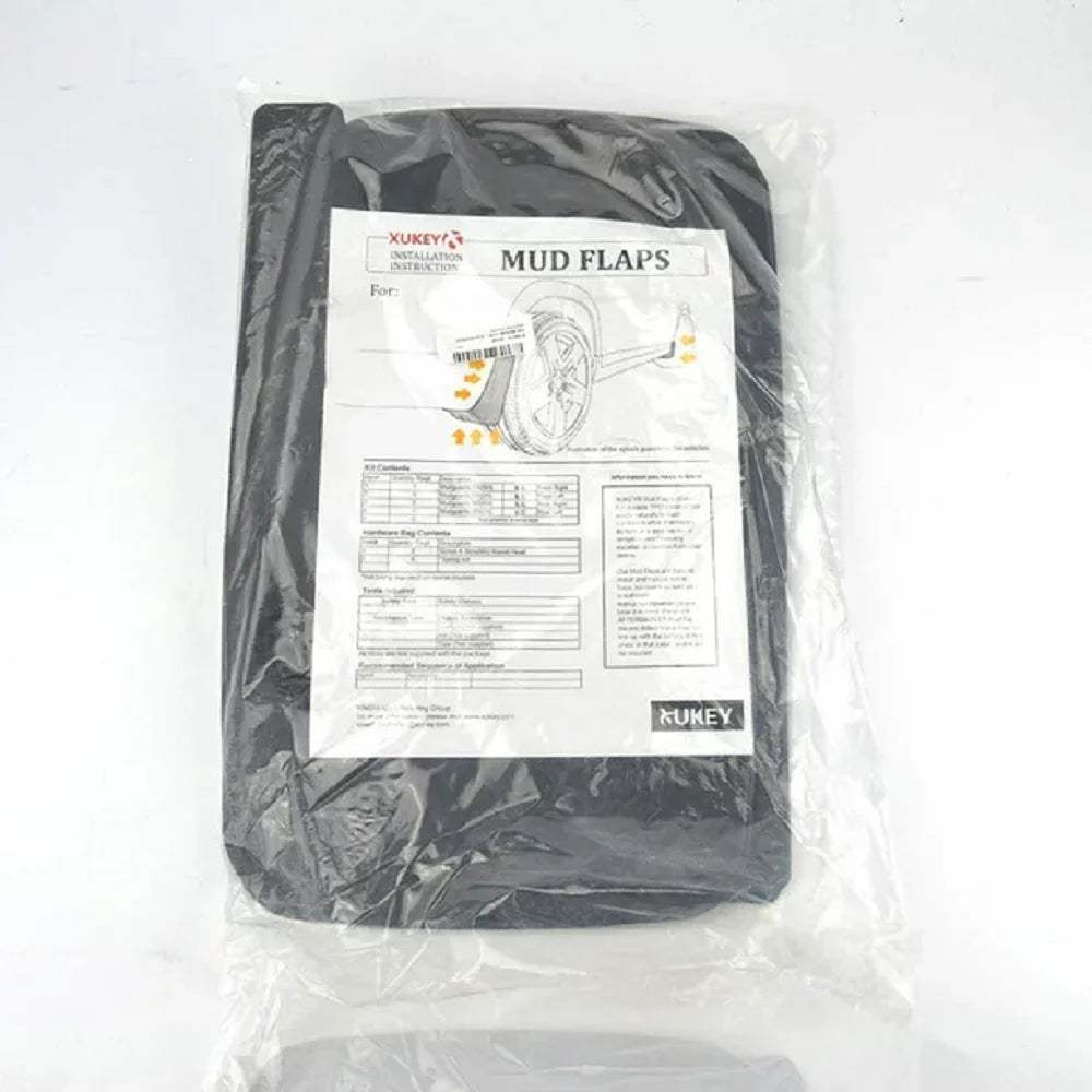 4pcs Universal Black Car Mud Flaps L3165