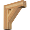 6x22W x 26x22D x 26x22H Traditional Block Rough Sawn Bracket I6432