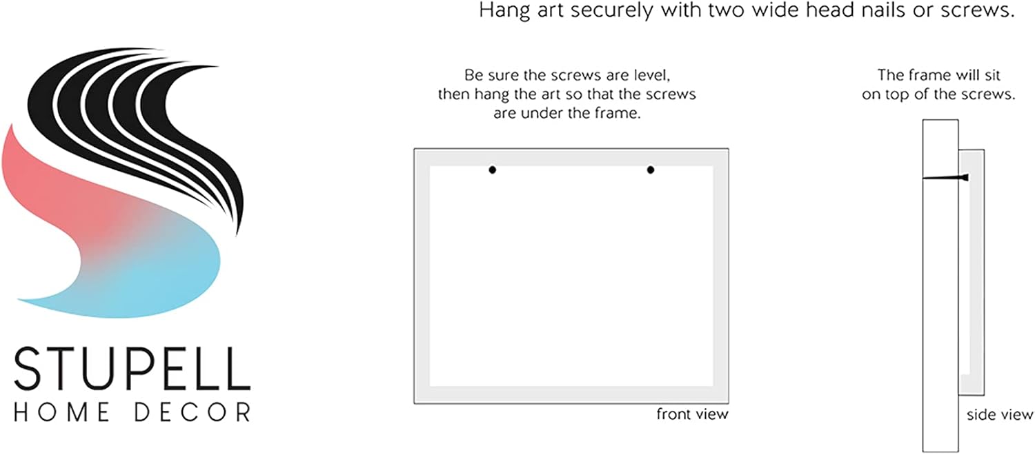 Black Framed Wall Art, 24 x 10 G666349