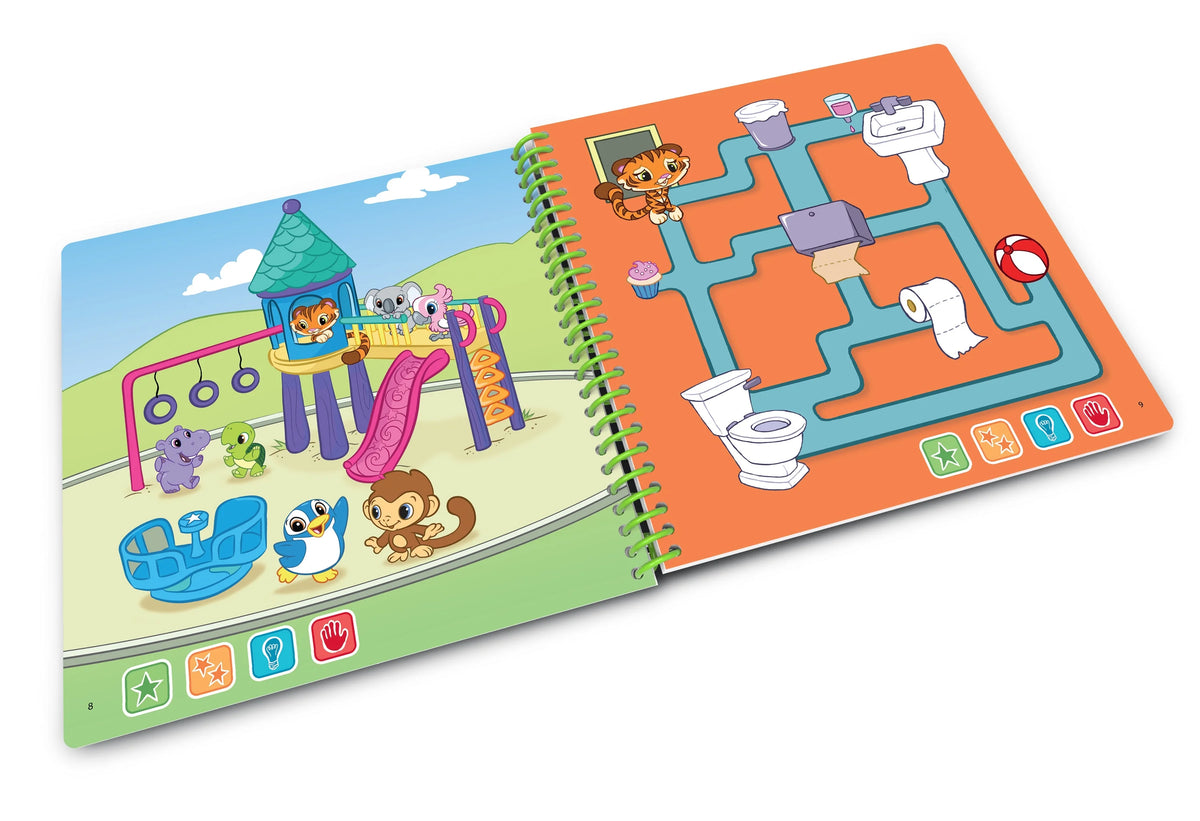 Preschool Daily Routines Activity Learning Book F8387