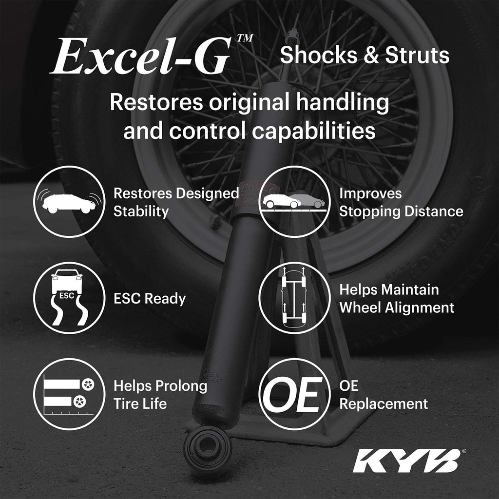 Gas Shock, Black, Silver, Pack of 2 R312