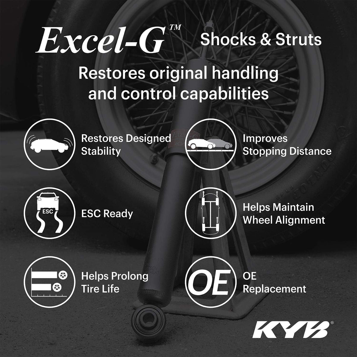 Gas Shock, Black, Silver, Pack of 2 R312