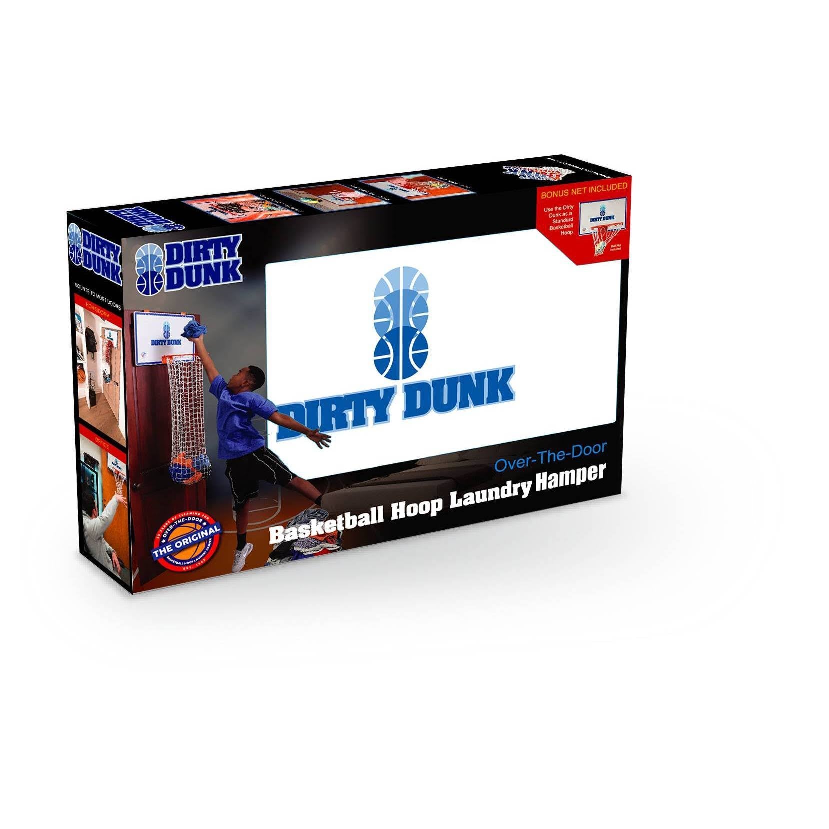 Over-The-Door Basketball Hoop Laundry Hamper A10424