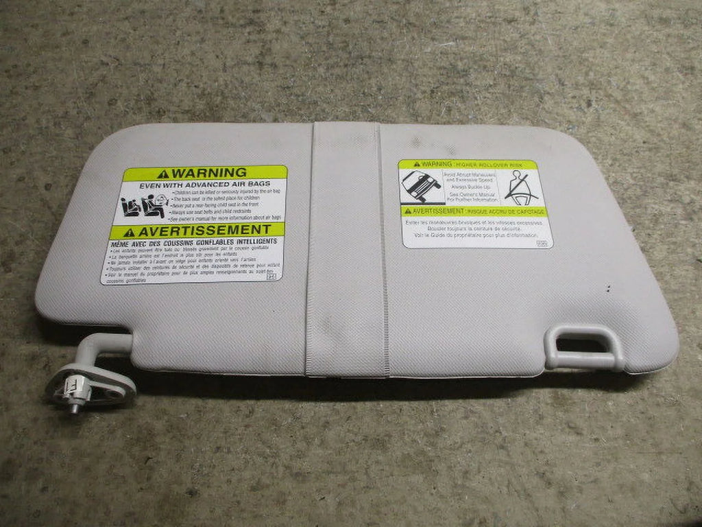 LH Driver Sunvisor Sun Visor with Mirror U6332