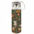350ml Stainless Steel Water Bottle with Lid U587189