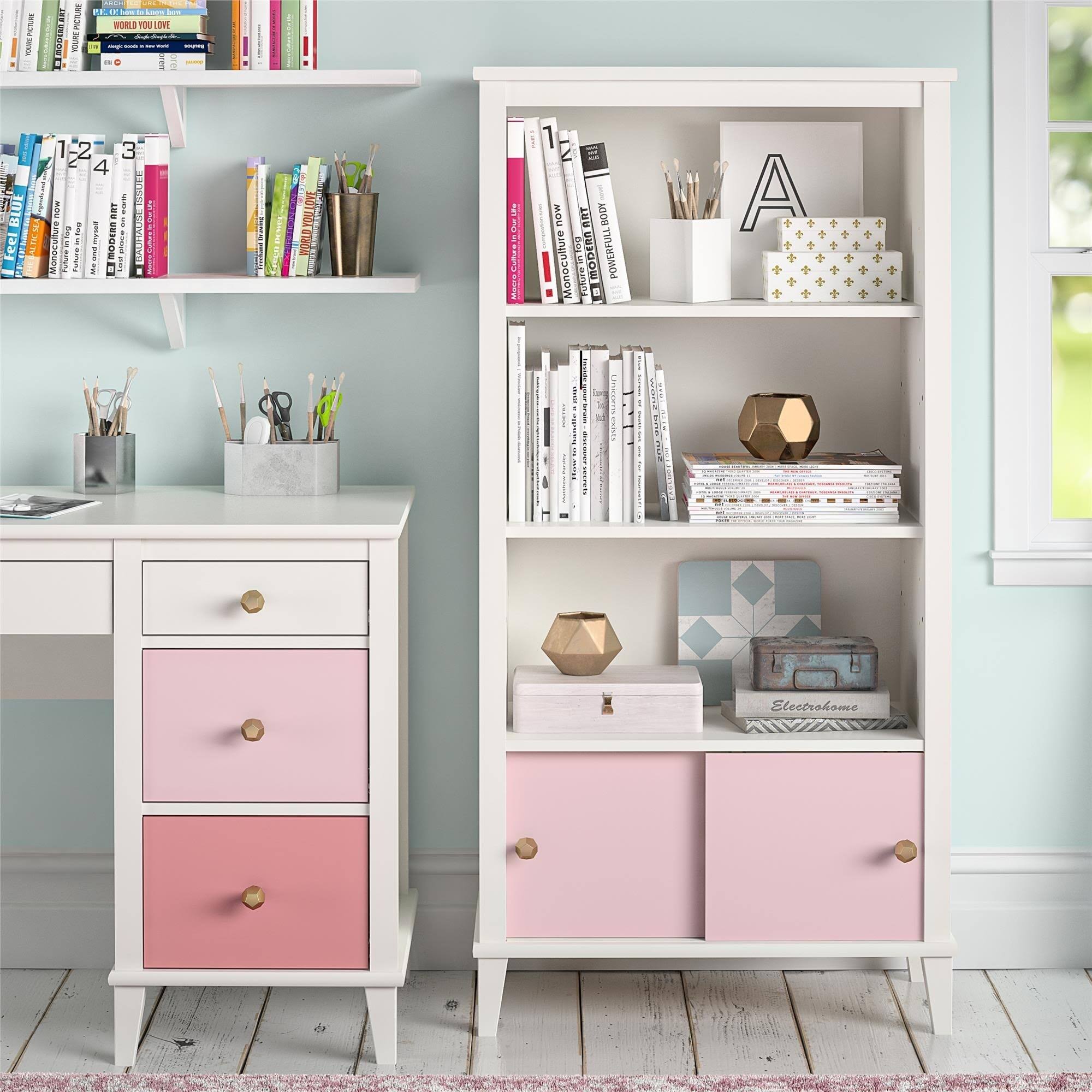 White Bookcase F32942