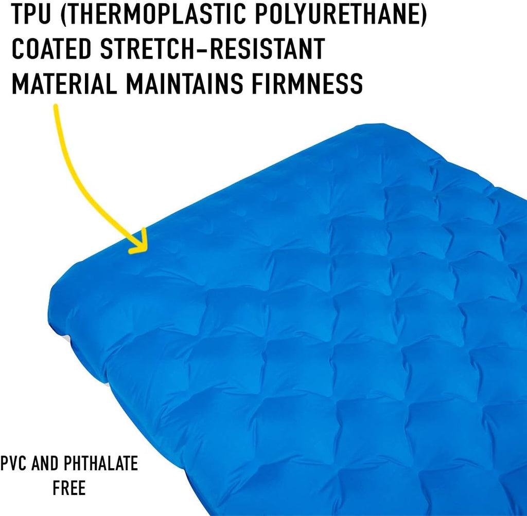 2 Person Queen Camping Air Bed Mattress with Pump S5958