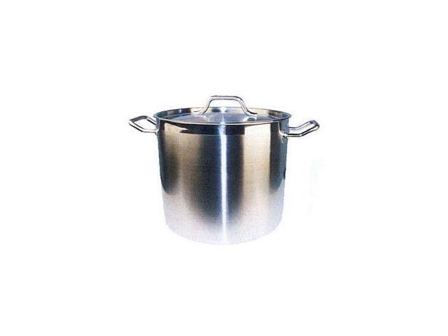Stainless Steel Stock Pot 60 qt with Cover H409455