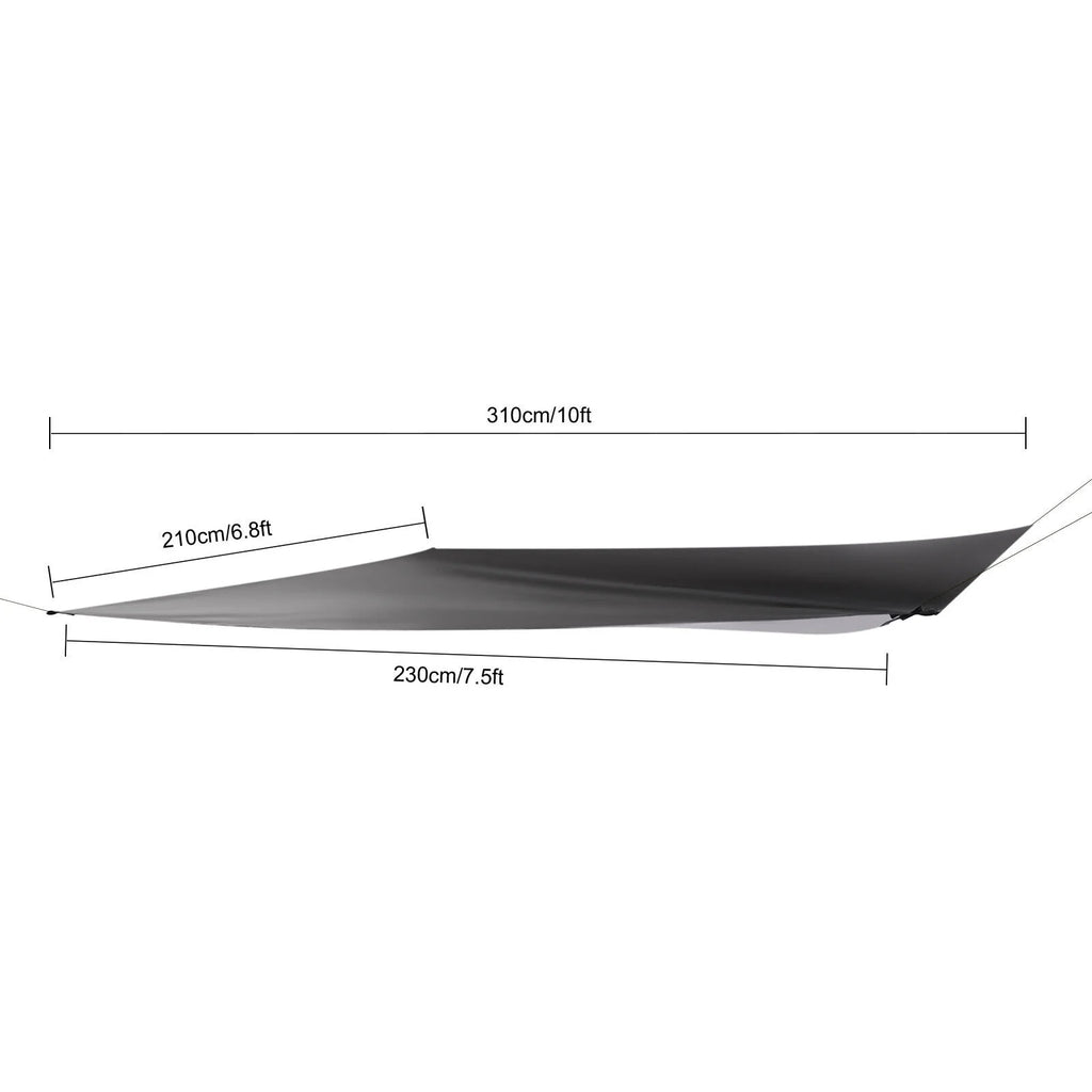 Waterproof Tent Hammock Rain Fly Tarpaulin Shelter E759