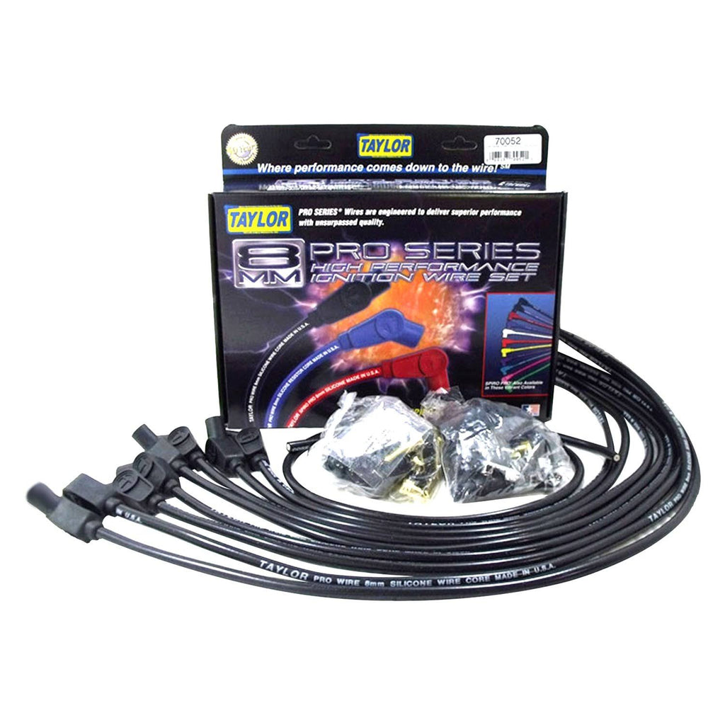 8mm Black Spark Plug Wire Set W311